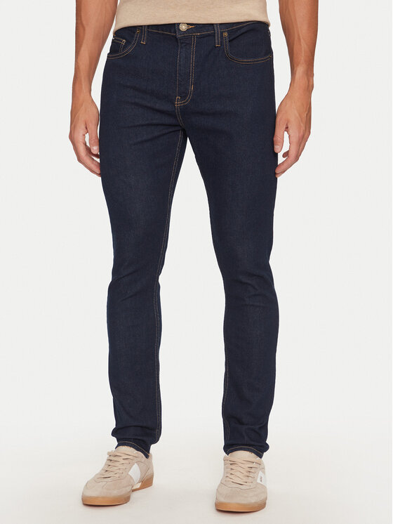 Guess Jeans Džinsai · Tamsiai mėlyna · Skinny Fit