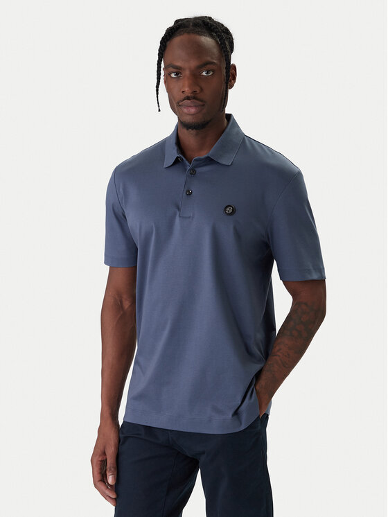 BOSS Polo marškinėliai · Mėlyna