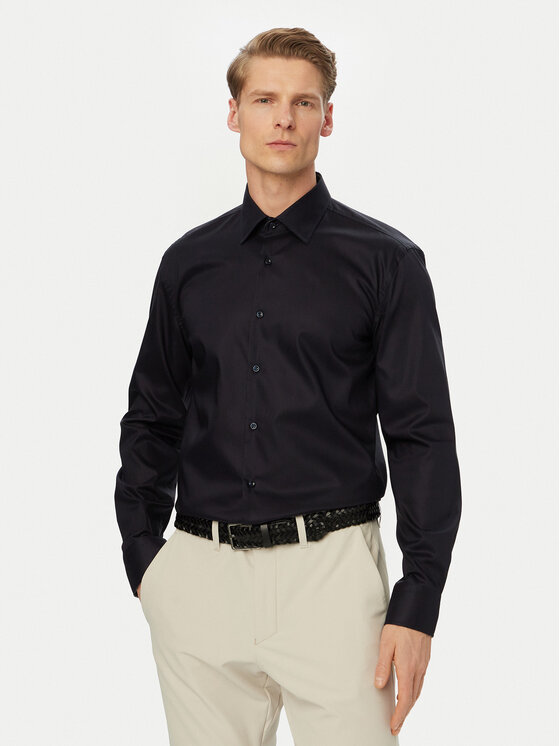 Kodas 20MAY BOSS Marškiniai · Tamsiai mėlyna · Slim Fit