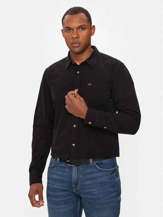 Kodas 20MAY Guess Jeans Marškiniai · Juoda · Slim Fit