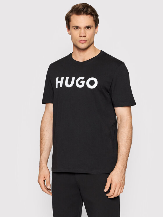 HUGO Marškinėliai · Juoda