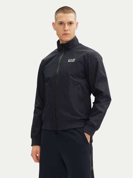 EA7 Emporio Armani Demisezoninė striukė · Tamsiai mėlyna