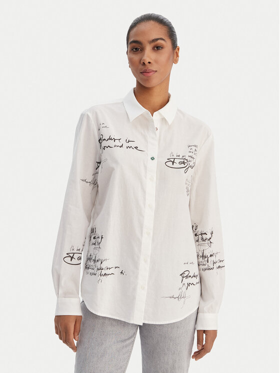 Kodas SUN15 Desigual Marškiniai · Balta