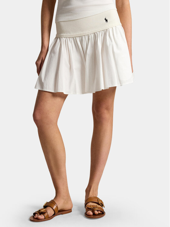 Kodas SUN15 Polo Ralph Lauren Mini sijonas · Balta