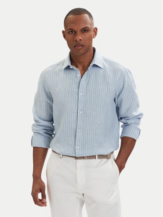 Kodas SUN15 HUGO Marškiniai · Šviesiai mėlyna · Regular Fit