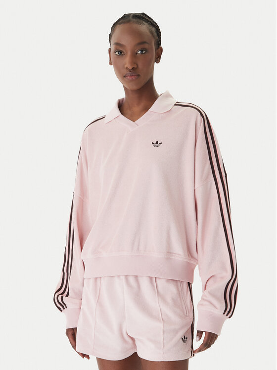 adidas Džemperis · Rožinė · Oversize