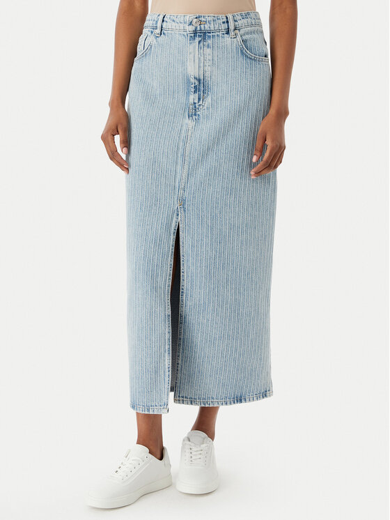 Kodas SUN15 HUGO Džinsinis sijonas · Šviesiai mėlyna · Midi