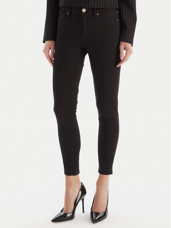 Fracomina Džinsai · Juoda · Slim Fit