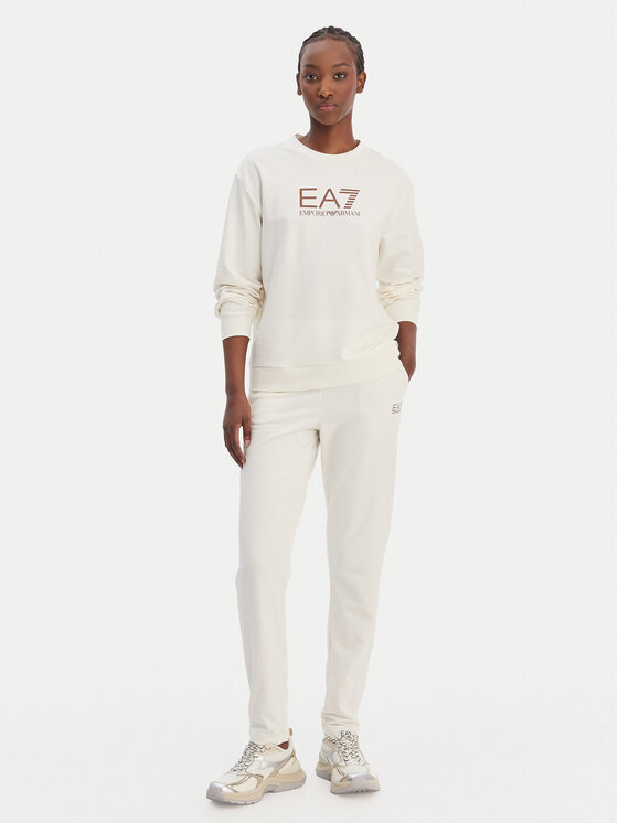 EA7 Emporio Armani Sportinis kostiumas 7W000115 AF13135 U0004 Smėlio Regular Fit