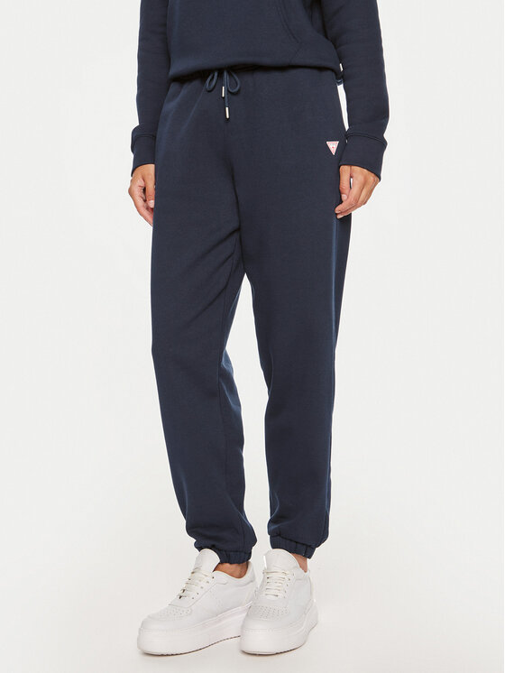 Guess Jeans Sportinės kelnės · Tamsiai mėlyna · Regular Fit