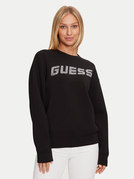 Guess Džemperis · Juoda · Regular Fit
