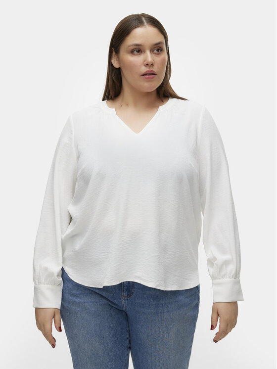 Vero Moda Curve Palaidinė · Balta