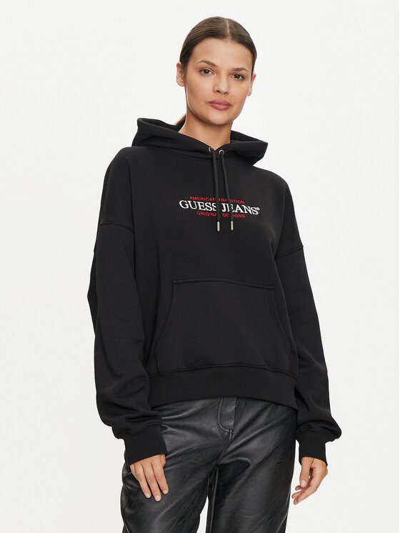 Guess Jeans Džemperis · Juoda · Regular Fit