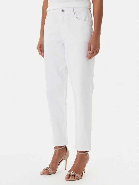 Fracomina Džinsai · Balta · Slim Fit