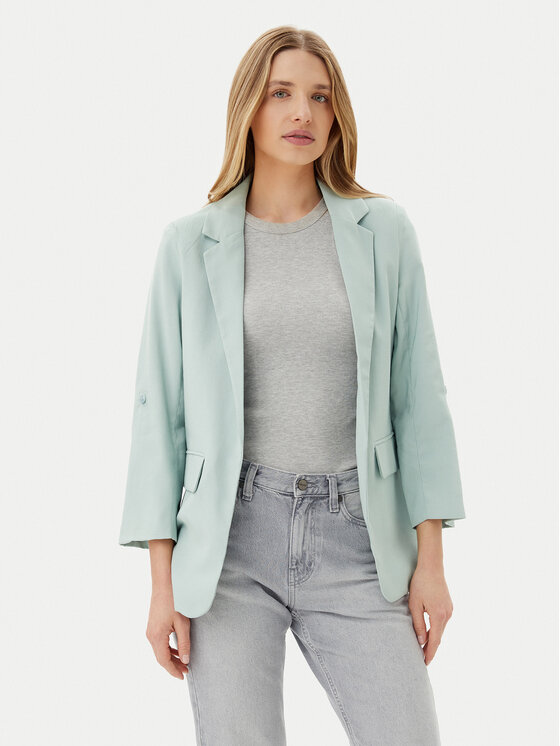 ONLY Švarkas · Žalia · Relaxed Fit