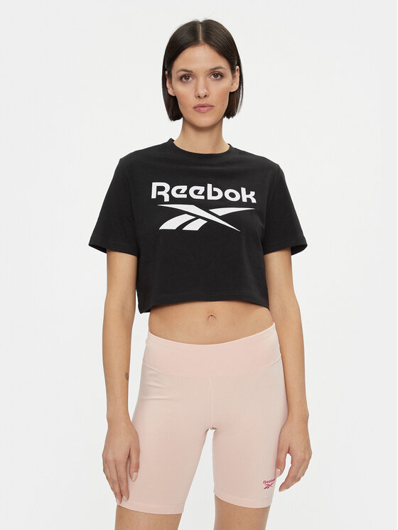 Reebok Marškinėliai · Juoda