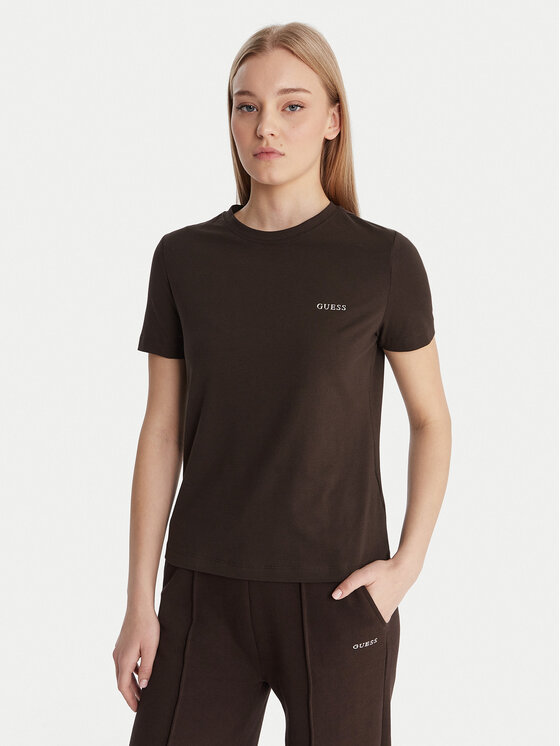 Kodas SUN15 Guess Marškinėliai · Ruda