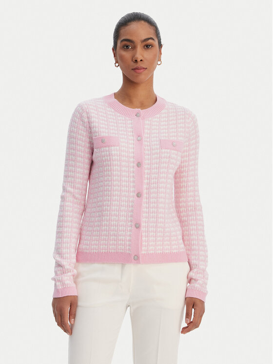 Morgan Kardiganas · Rožinė · Slim Fit