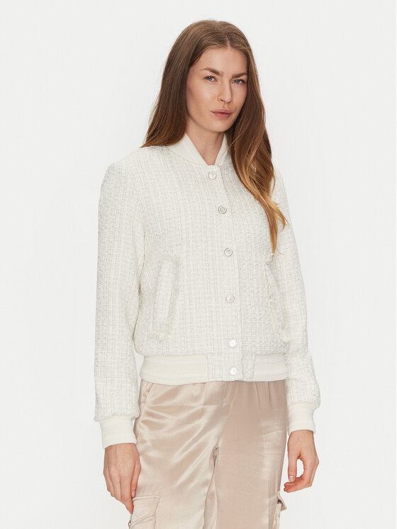 Guess Demisezoninė striukė · Écru