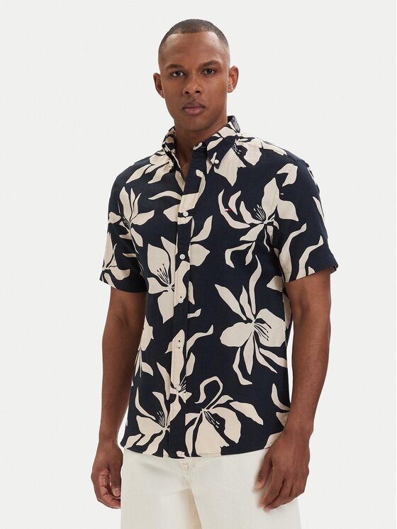 Kodas SUN15 Tommy Hilfiger Marškiniai · Tamsiai mėlyna · Regular Fit