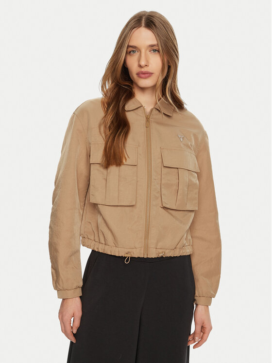 Guess Demisezoninė striukė · Ruda