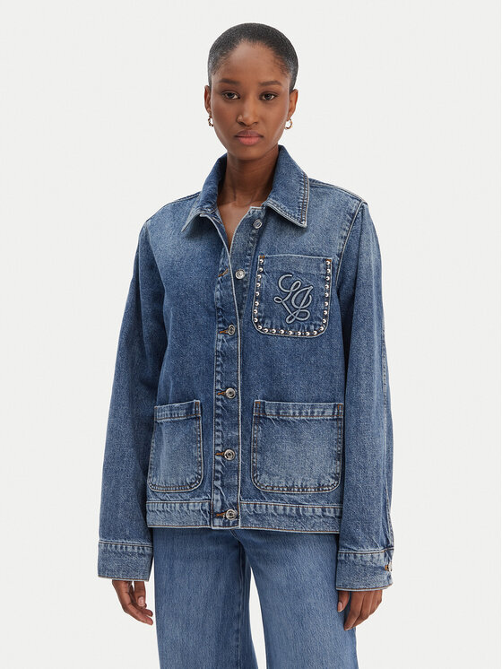 Liu Jo Džinsinė striukė · Mėlyna