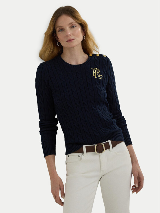 LAUREN RALPH LAUREN Megztinis · Tamsiai mėlyna · Regular Fit