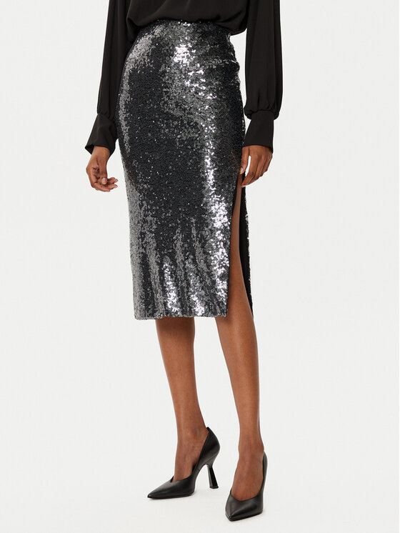 Rinascimento Midi sijonas · Sidabrinė · Midi