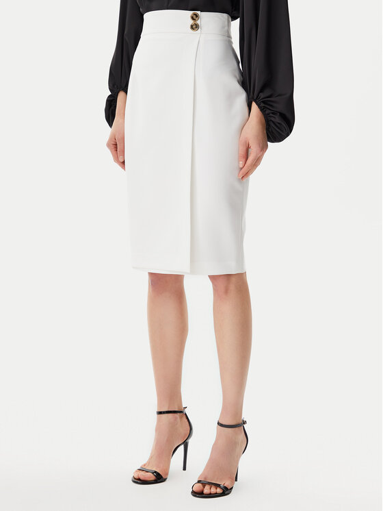 Kodas SUN15 Artigli Tiesus sijonas · Écru · Midi