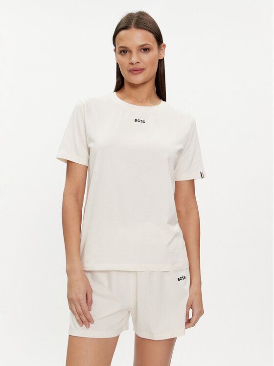 BOSS Marškinėliai · Écru