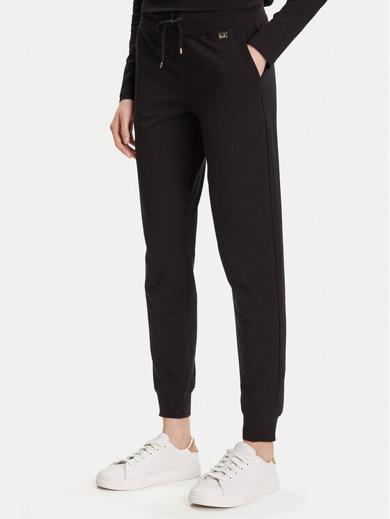 EA7 Emporio Armani Sportinės kelnės · Juoda · Regular Fit