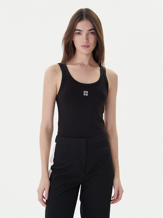 HUGO Marškinėliai · Juoda
