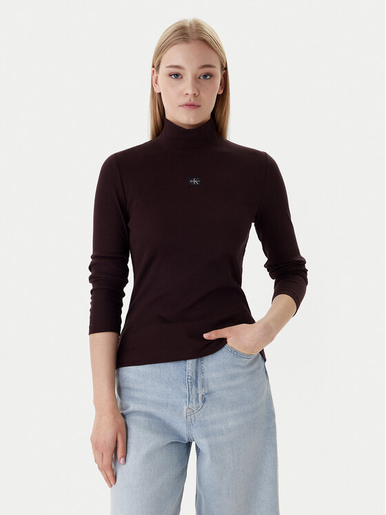 Calvin Klein Jeans Golfas · Ruda · Slim Fit