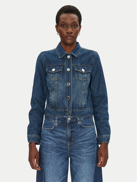 Morgan Džinsinė striukė · Mėlyna