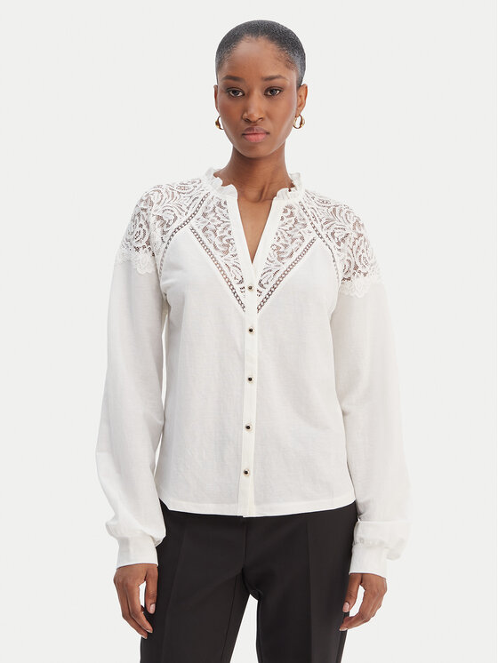 Kodas SUN15 Morgan Marškiniai · Balta