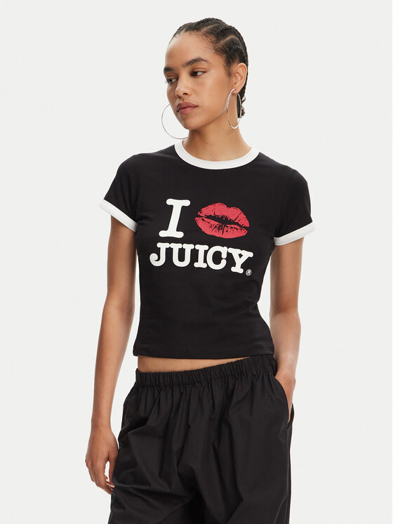 Kodas SUN15 Juicy Couture Marškinėliai · Juoda