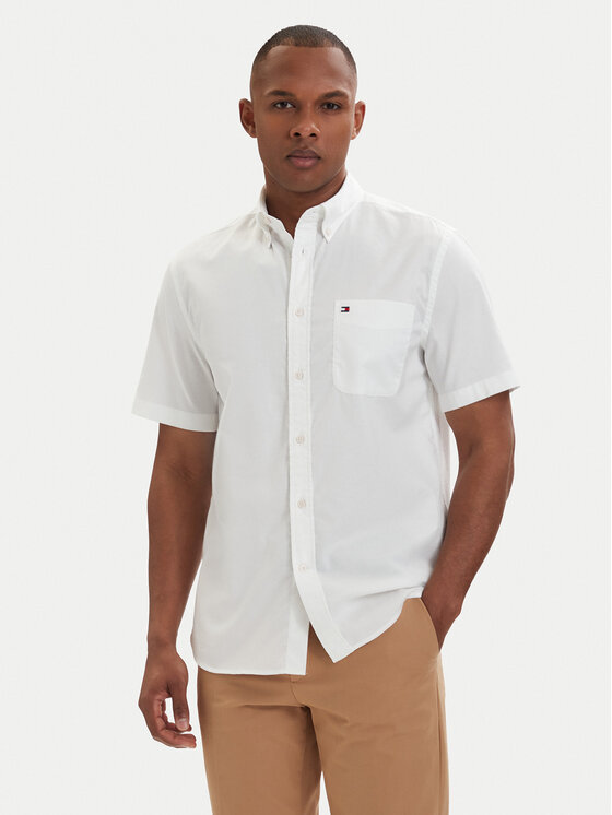 Kodas SUN15 Tommy Hilfiger Marškiniai · Balta · Regular Fit