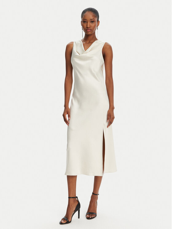 Kodas SUN15 Patrizia Pepe Kokteilinė suknelė · Écru · Midi