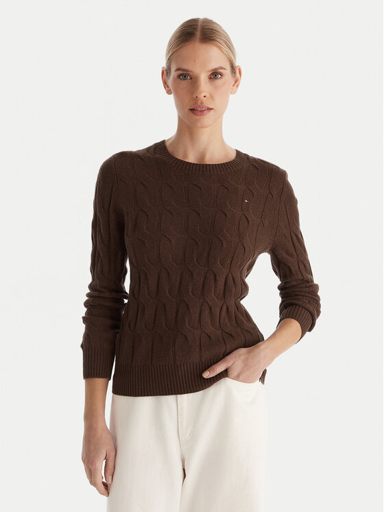 Tommy Hilfiger Megztinis · Ruda · Regular Fit