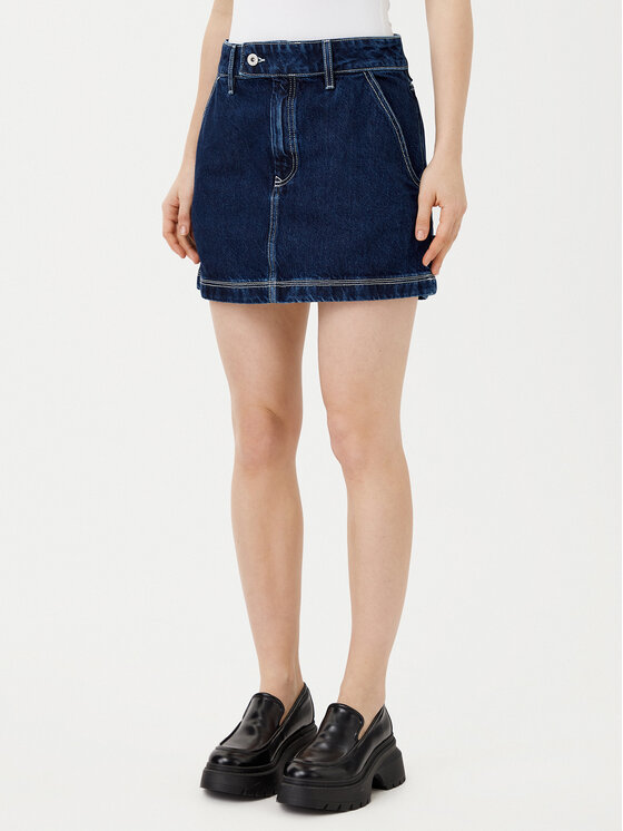 Kodas SUN15 HUGO Džinsinis sijonas · Tamsiai mėlyna · Mini