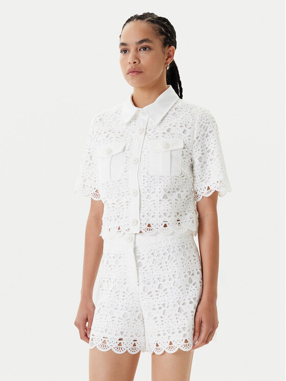 Morgan Marškiniai · Balta