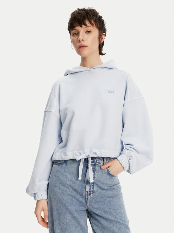 Tommy Jeans Džemperis · Mėlyna · Relaxed Fit