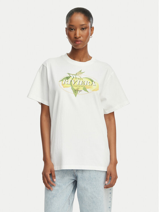 Kodas SUN15 HUGO Marškinėliai · Balta