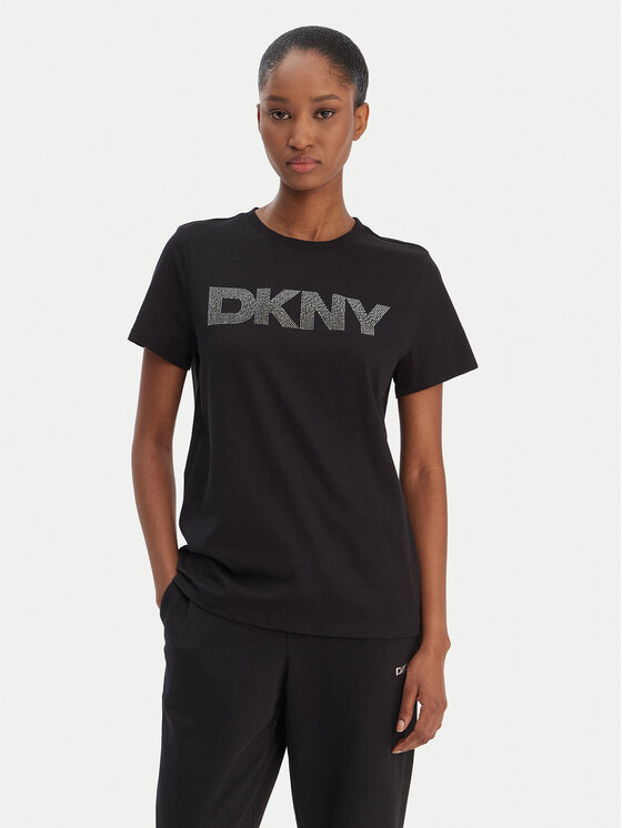 Kodas SUN15 DKNY Sport Marškinėliai · Juoda