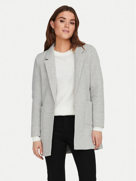 ONLY Švarkas · Pilka · Regular Fit