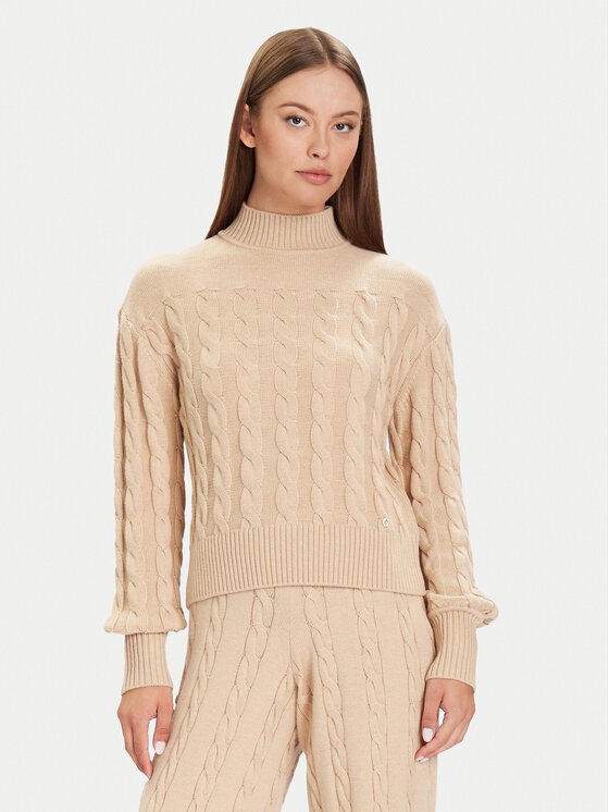 Guess Golfas · Smėlio · Regular Fit