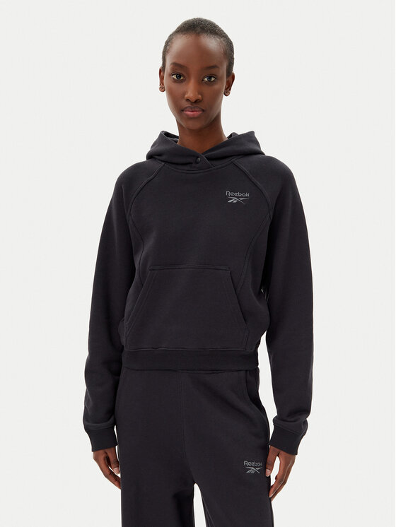 Reebok Džemperis · Juoda · Regular Fit