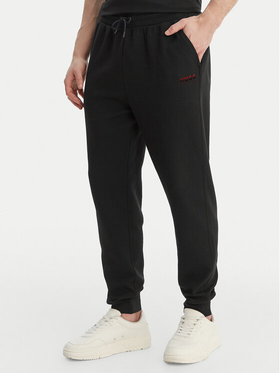 HUGO Sportinės kelnės · Juoda · Regular Fit