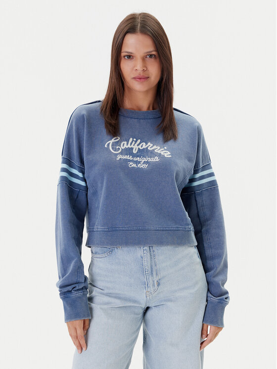 Guess Džemperis · Mėlyna · Regular Fit