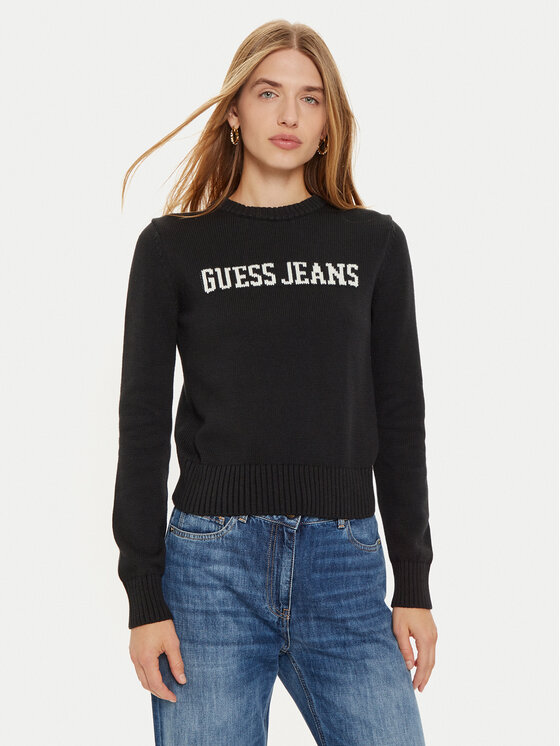 Guess Jeans Megztinis · Juoda · Regular Fit